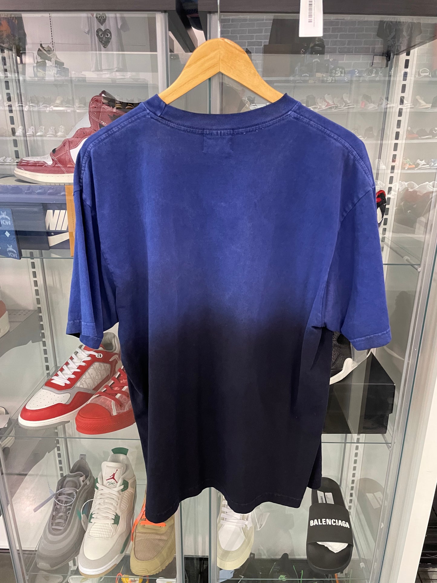 Preowned Warren Lotas Tee Western Blue Wash