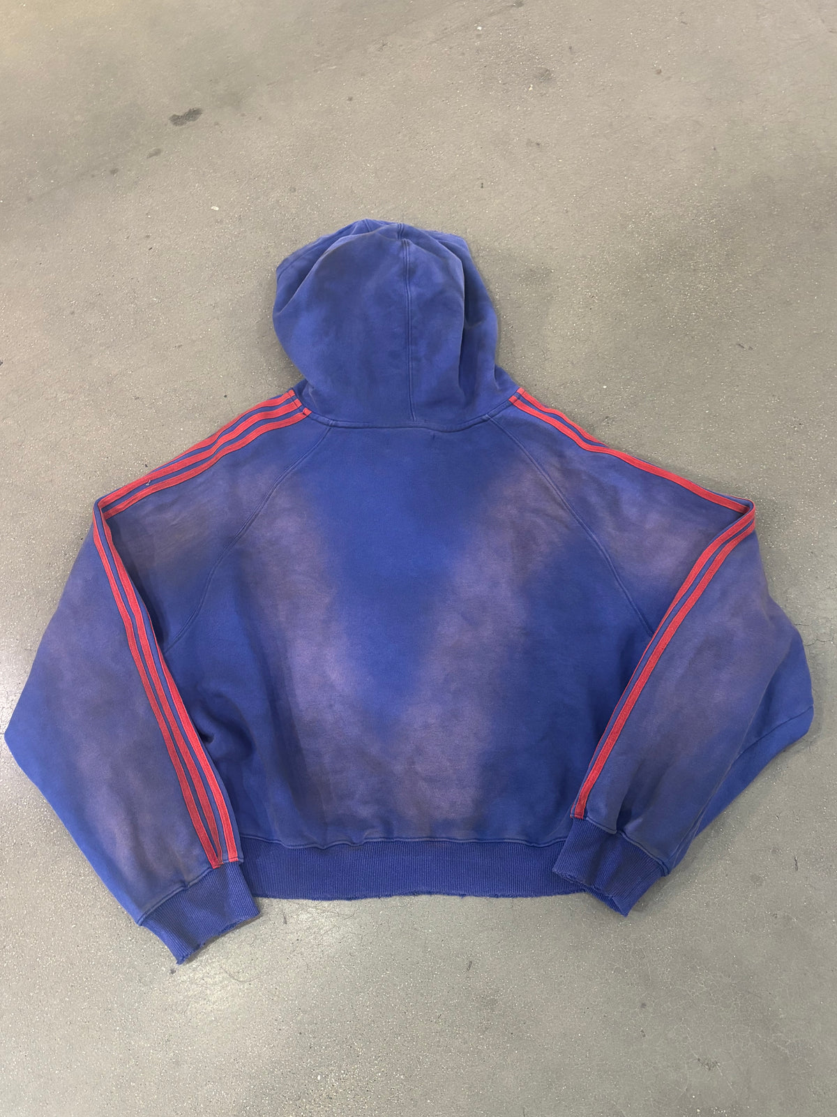 PREOWNED Vale Forever Anthem Pullover Hoodie Blue SIZE L