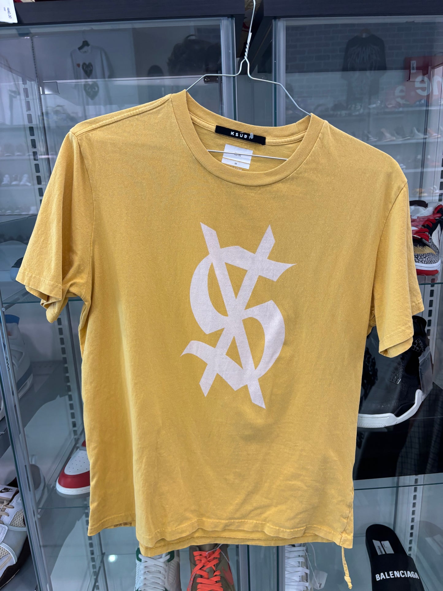 Preowned Ksubi Tee Yellow
