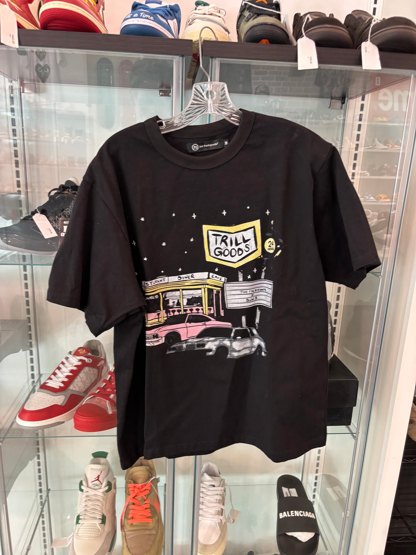 Preowned JFG x Trill Burgers Eat At Trills Tee