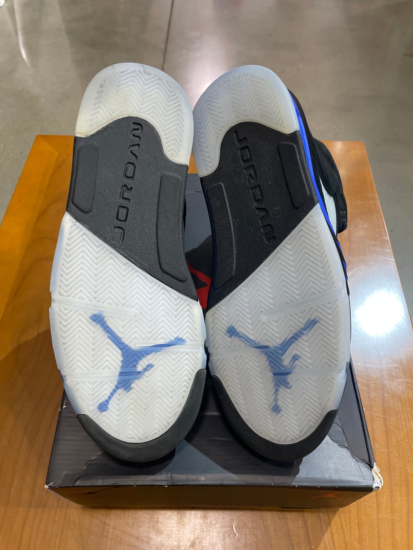 Preowned Air Jordan 5 Racer Blue