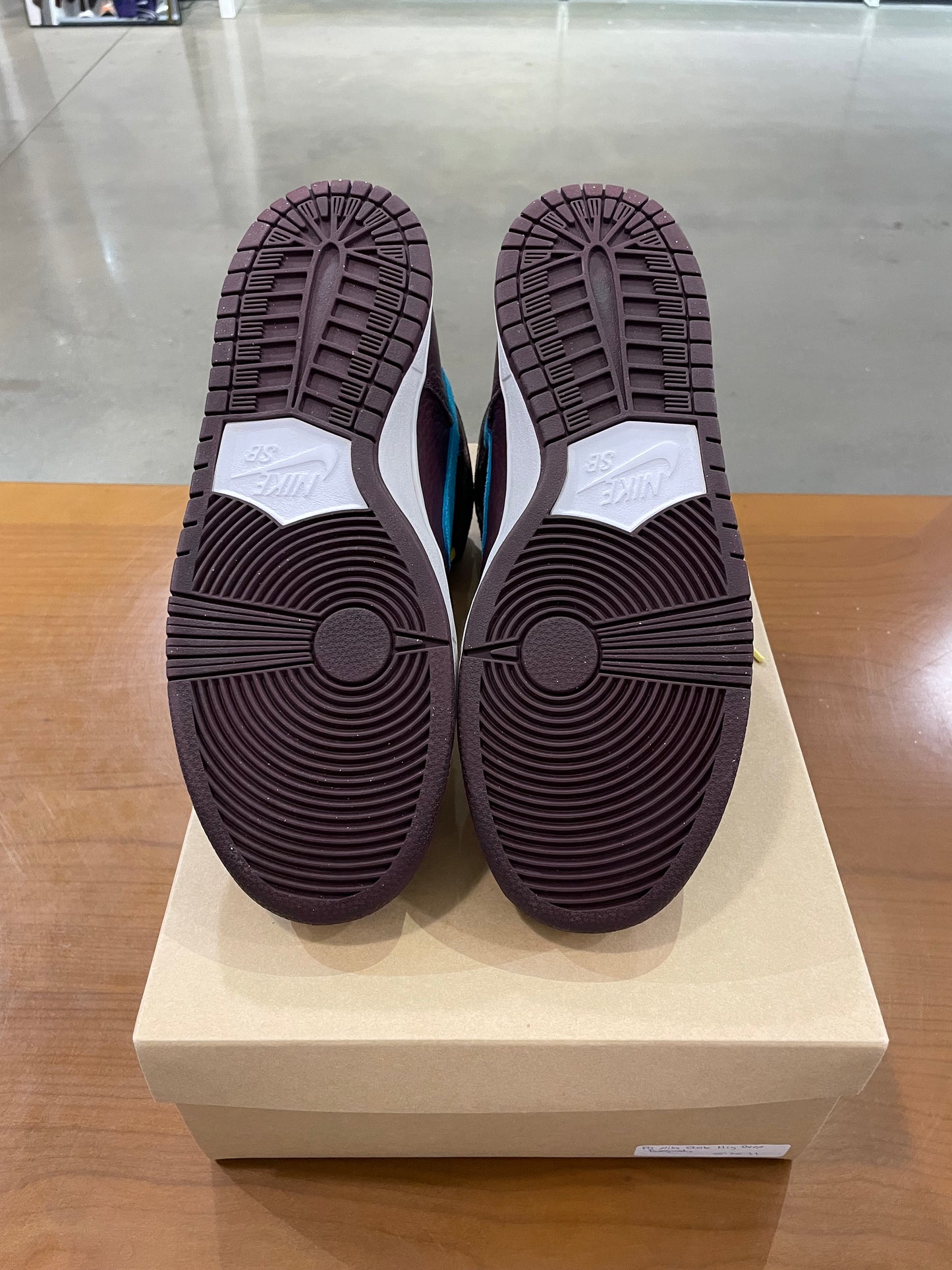 Preowned Nike Dunk High Deep Burgundy