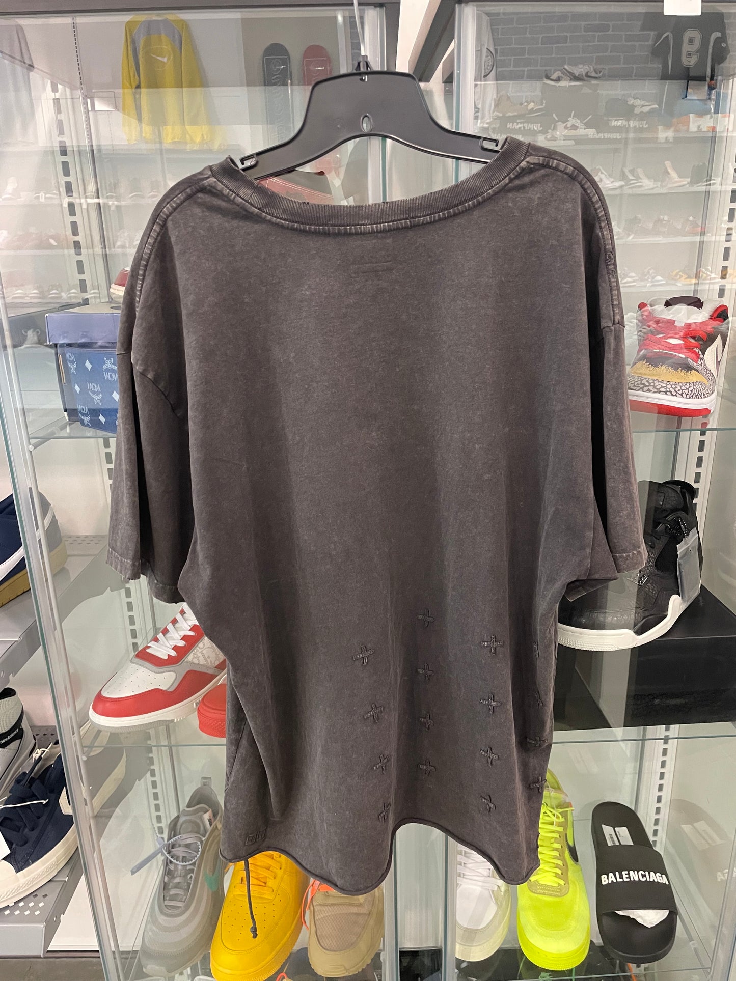 Preowned Ksubi Tee Washed Black