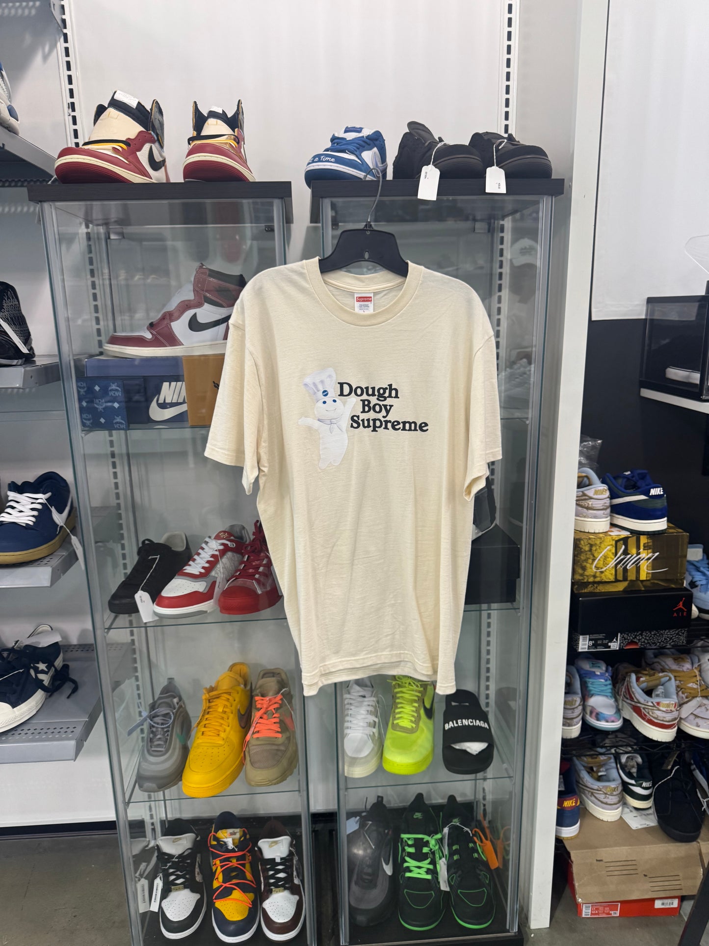 Preowned Supreme Doughboy Tee Natural
