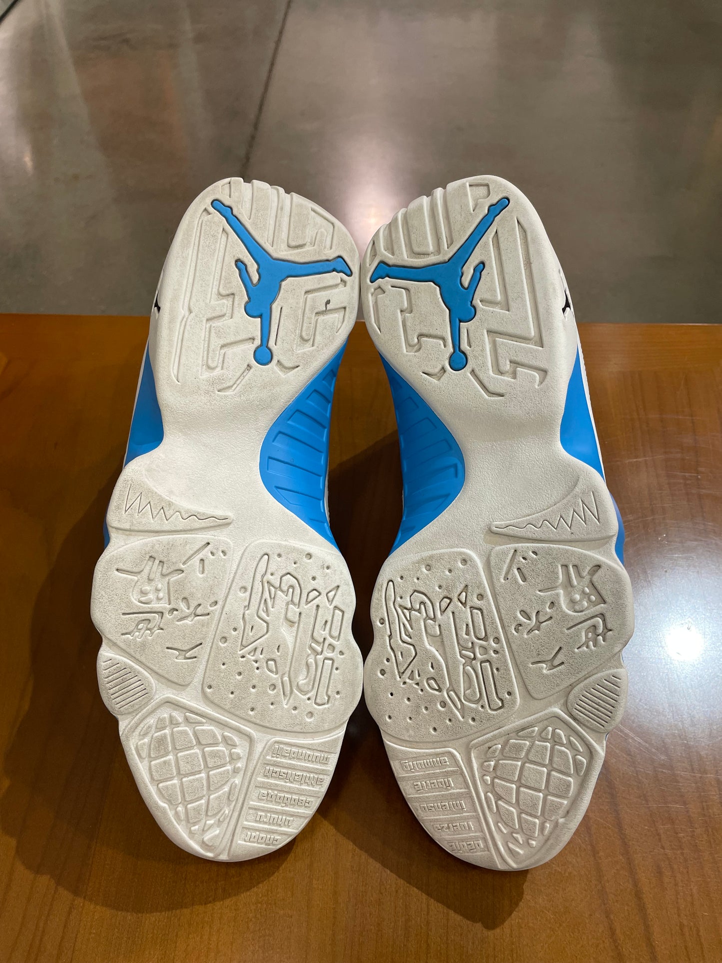 Preowned Air Jordan 9 Powder Blue