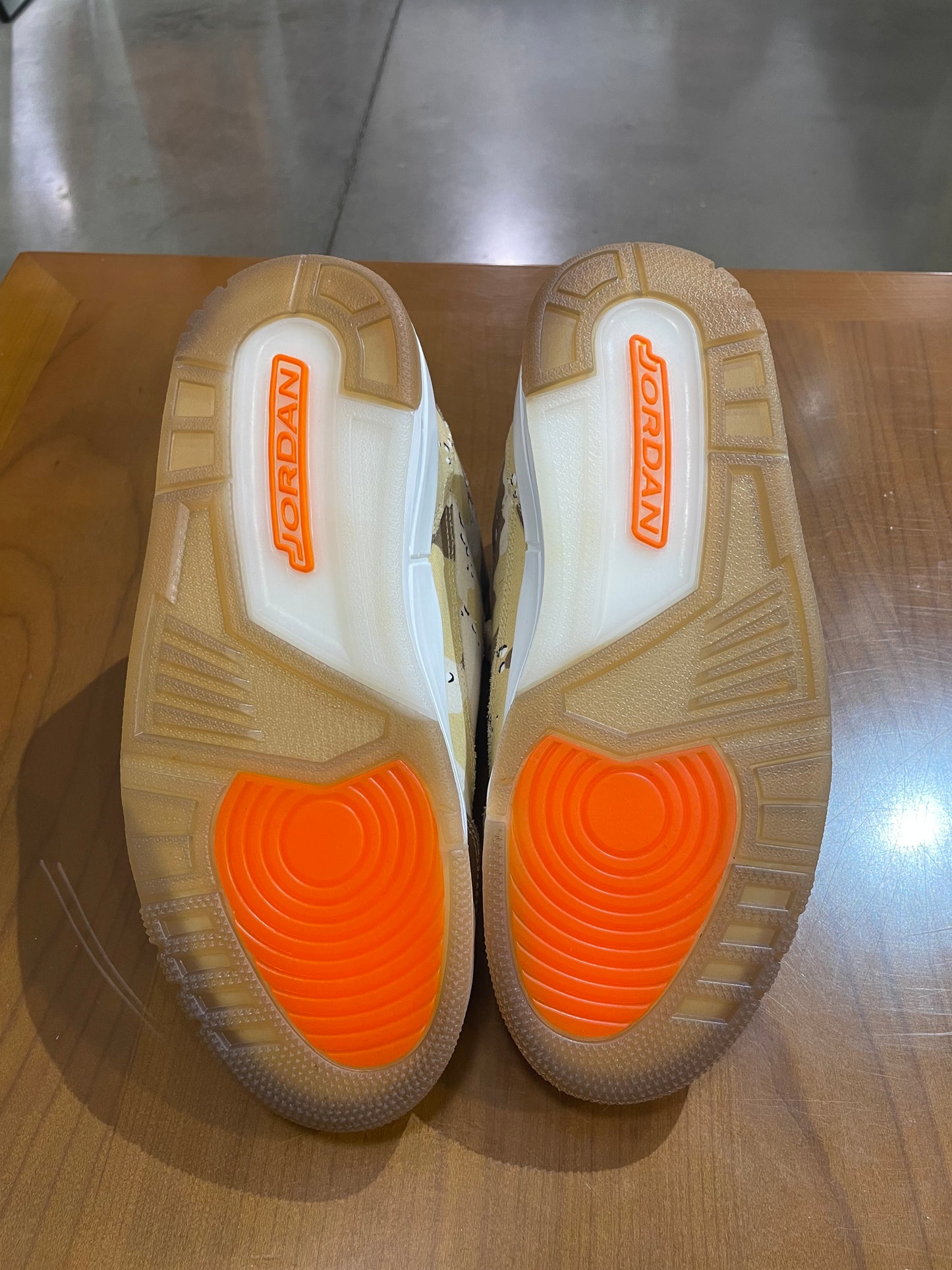 Preowned Air Jordan 3 Desert Camo