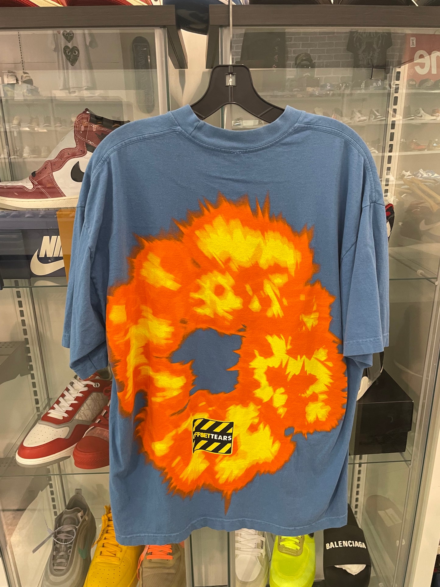 Offset Denim Tears Set It Off Tee Blue