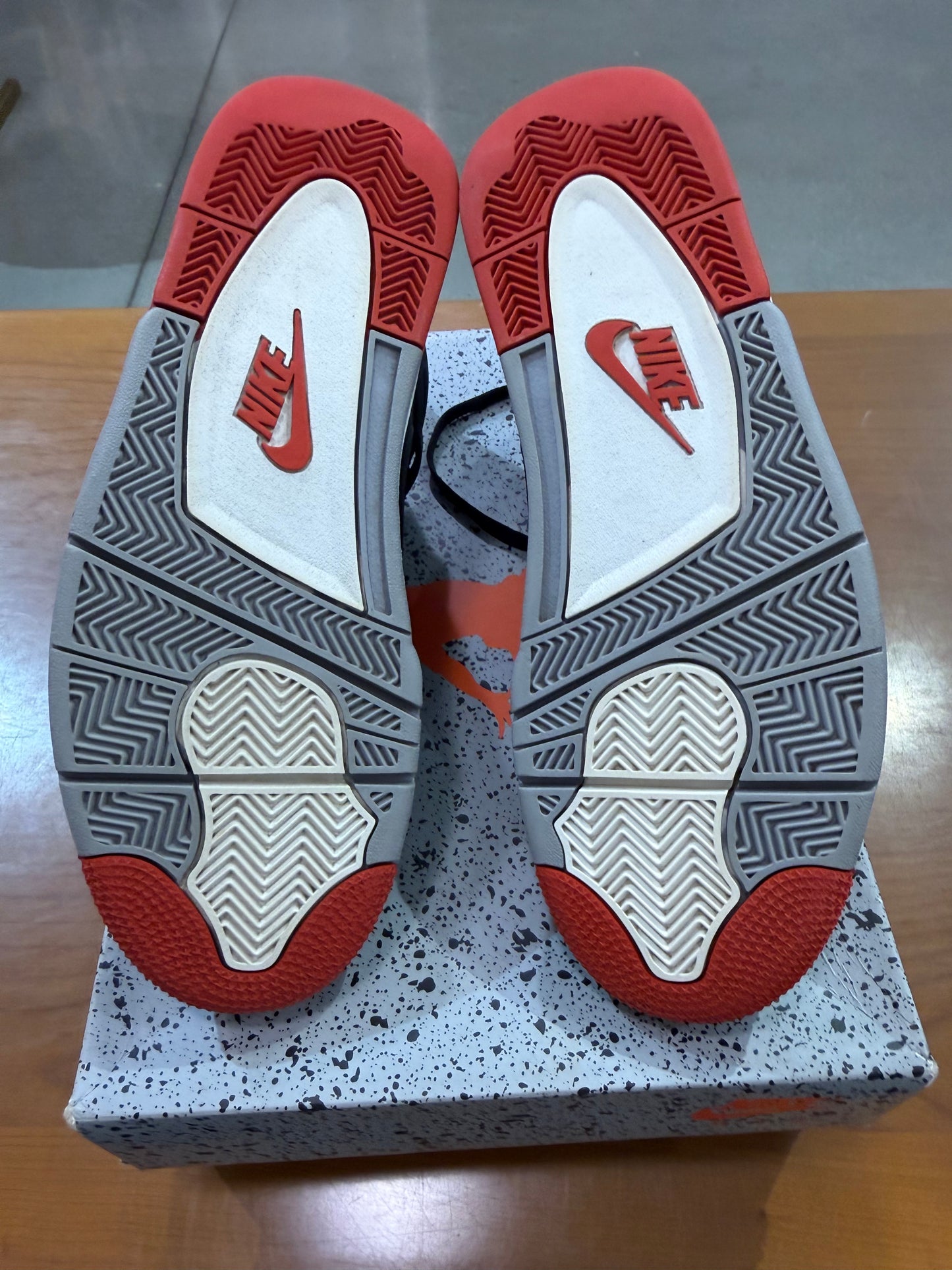 Preowned Air Jordan 4 Bred Reimagined