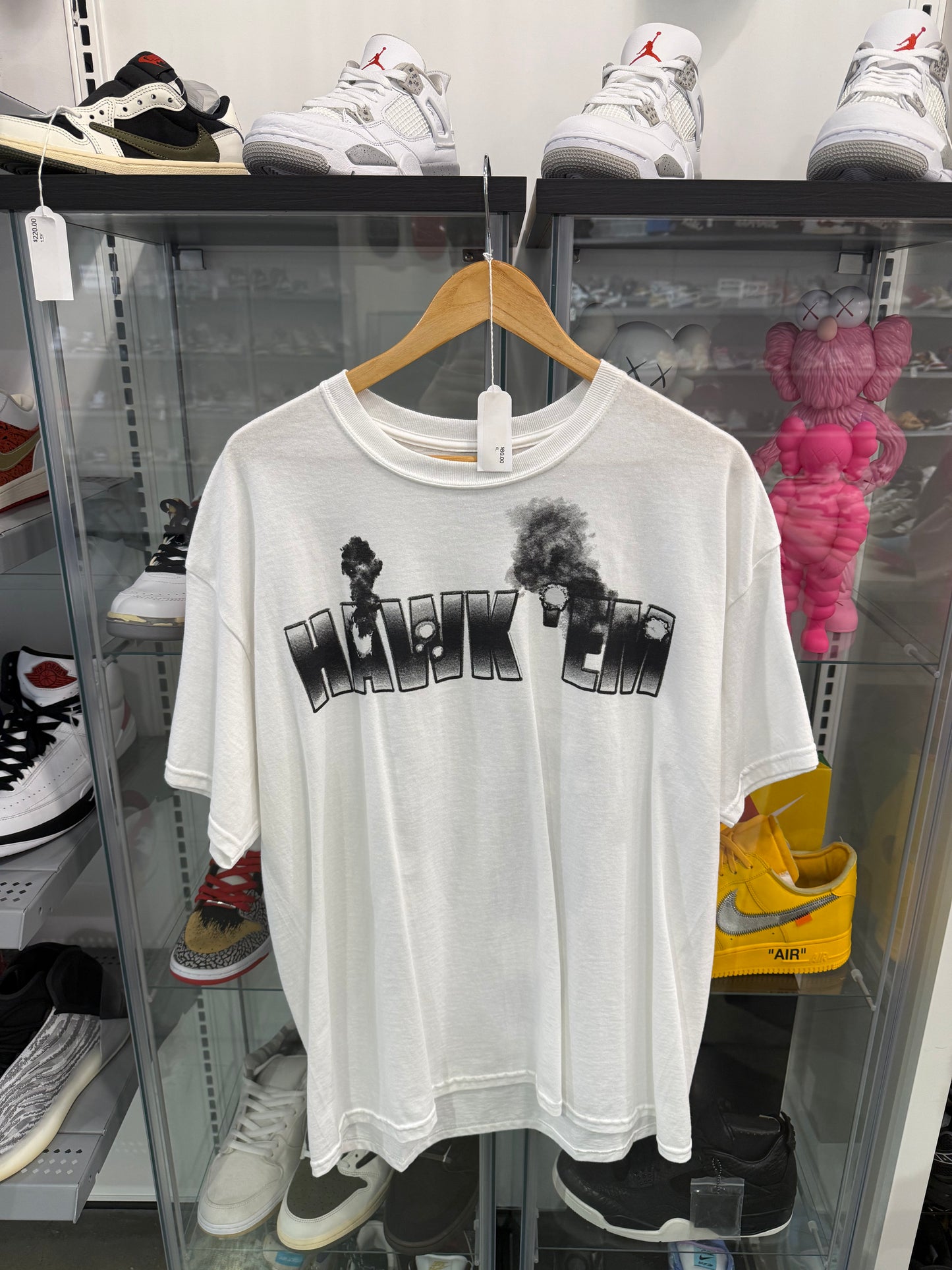 White Hawk Em Vlone Tee