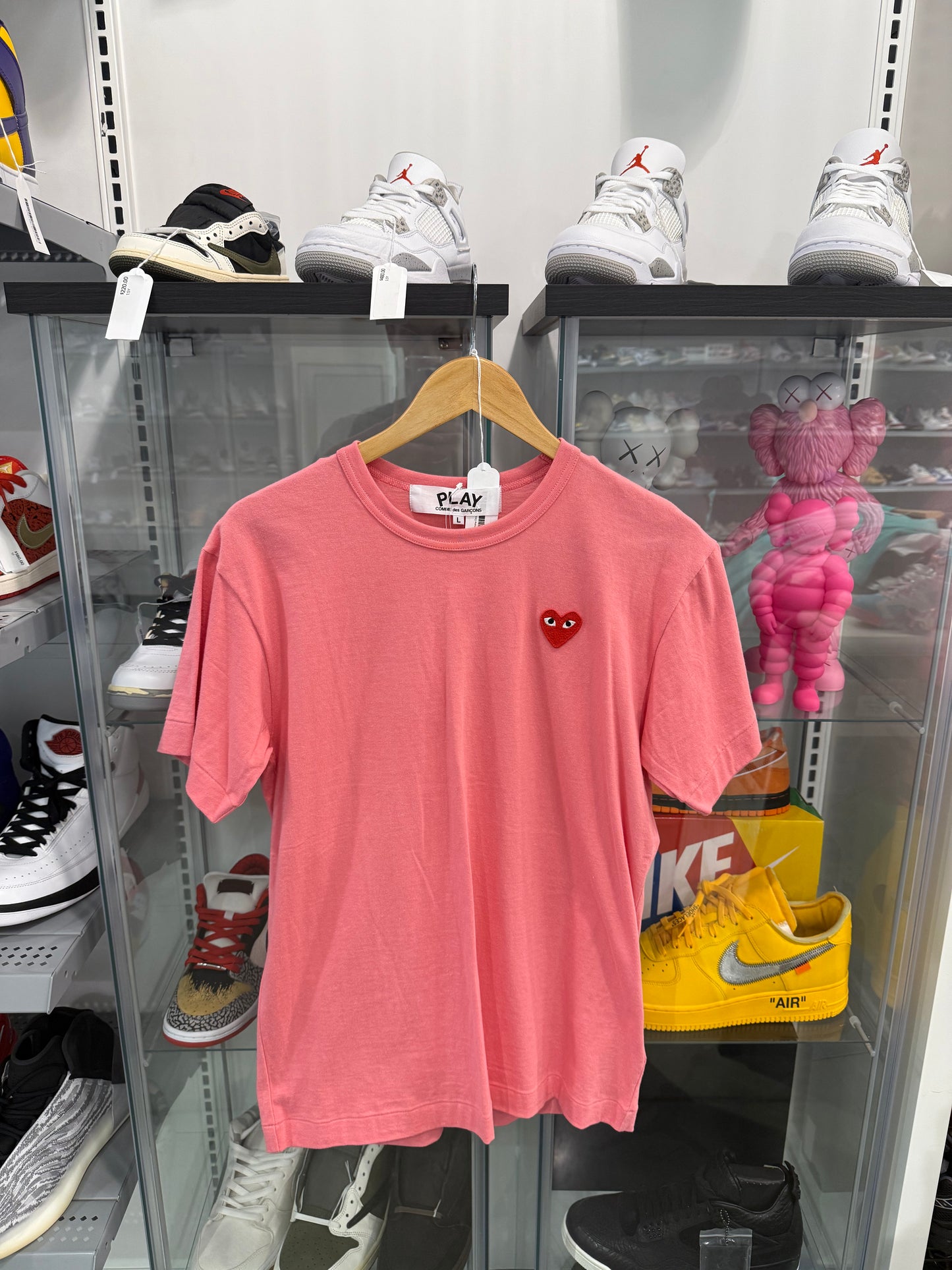 Comme Des Garcons Tee Pink