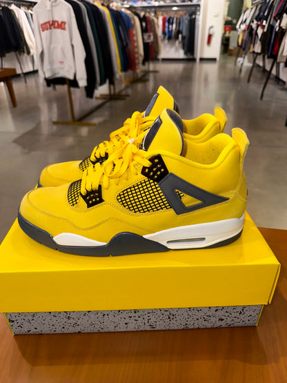 Preowned Air Jordan 4 Lightning