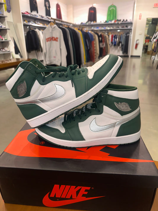 Preowned Air Jordan 1 Gorge Green