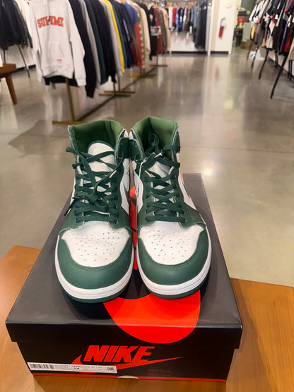 Preowned Air Jordan 1 Gorge Green