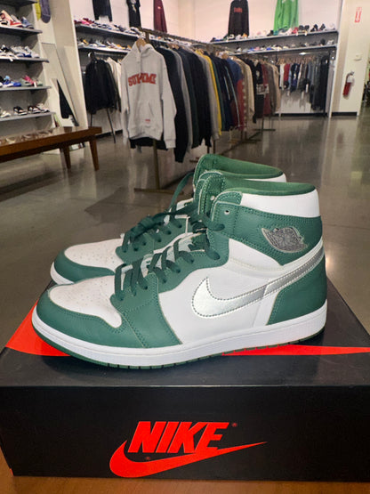 Preowned Air Jordan 1 Gorge Green