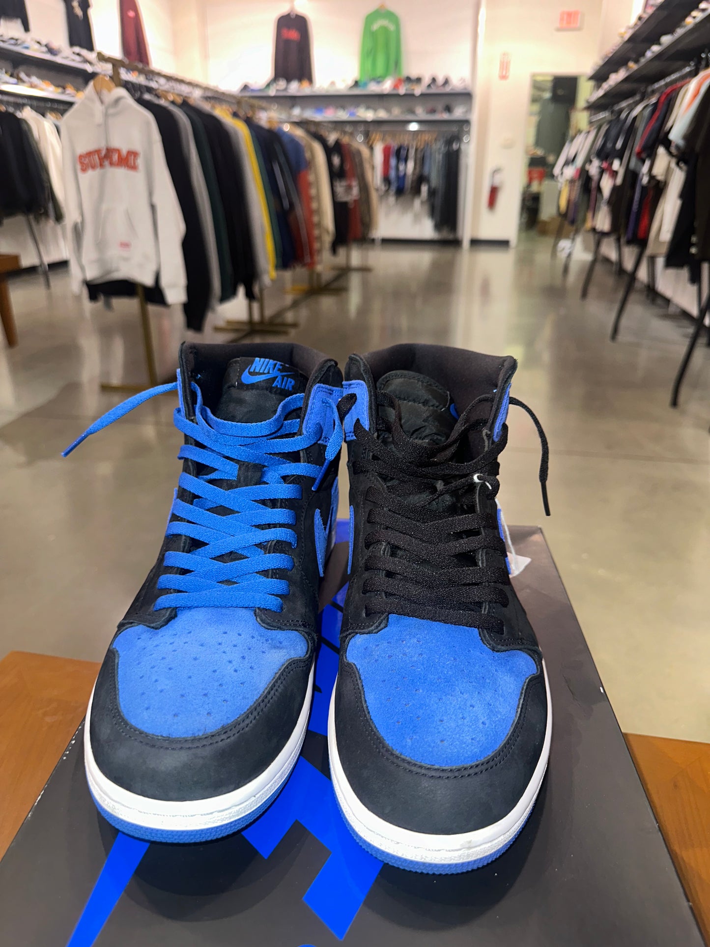 Preowned Air Jordan 1 Royal Reimagined