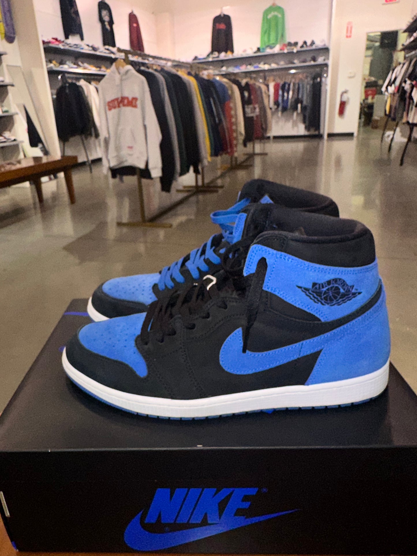 Preowned Air Jordan 1 Royal Reimagined