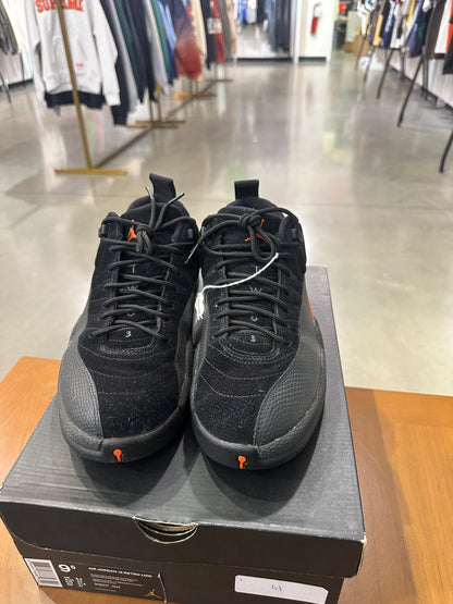 Preowned Air Jordan 12 Low Max Orange