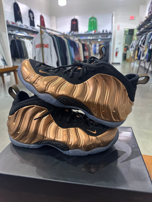 Preowned Nike Foamposite Copper