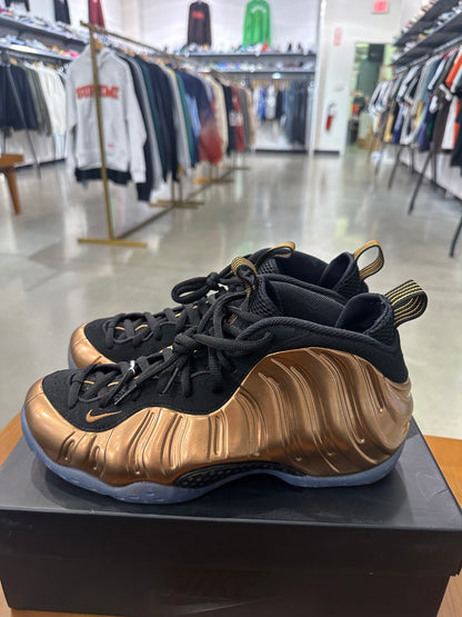 Preowned Nike Foamposite Copper