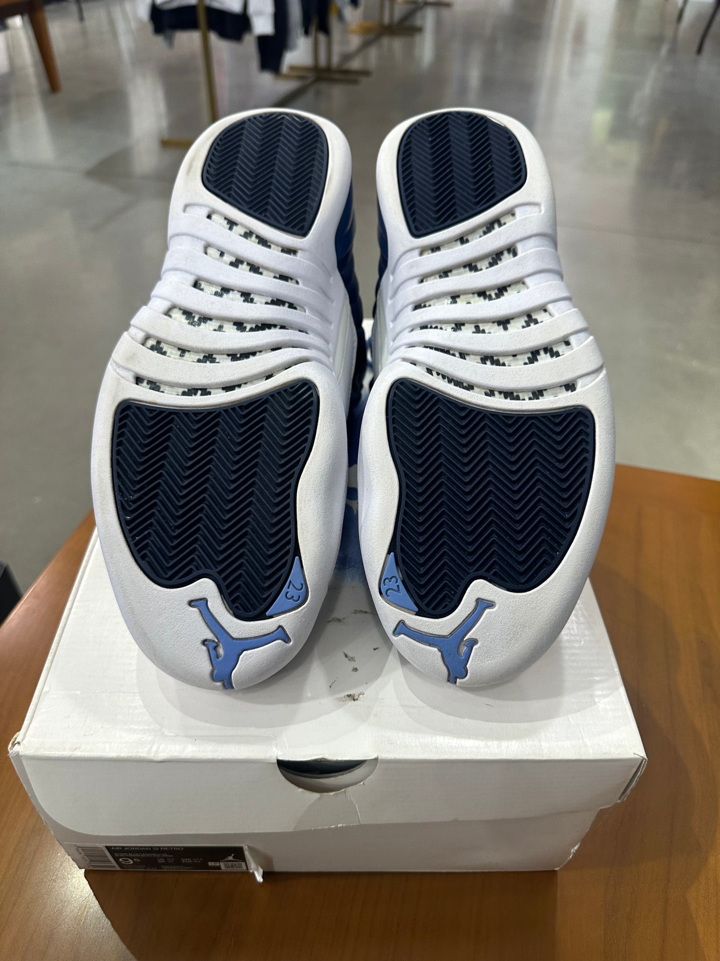 Preowned Air Jordan 12 Indigo