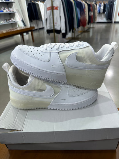 Preowned Air Force 1 React Triple White