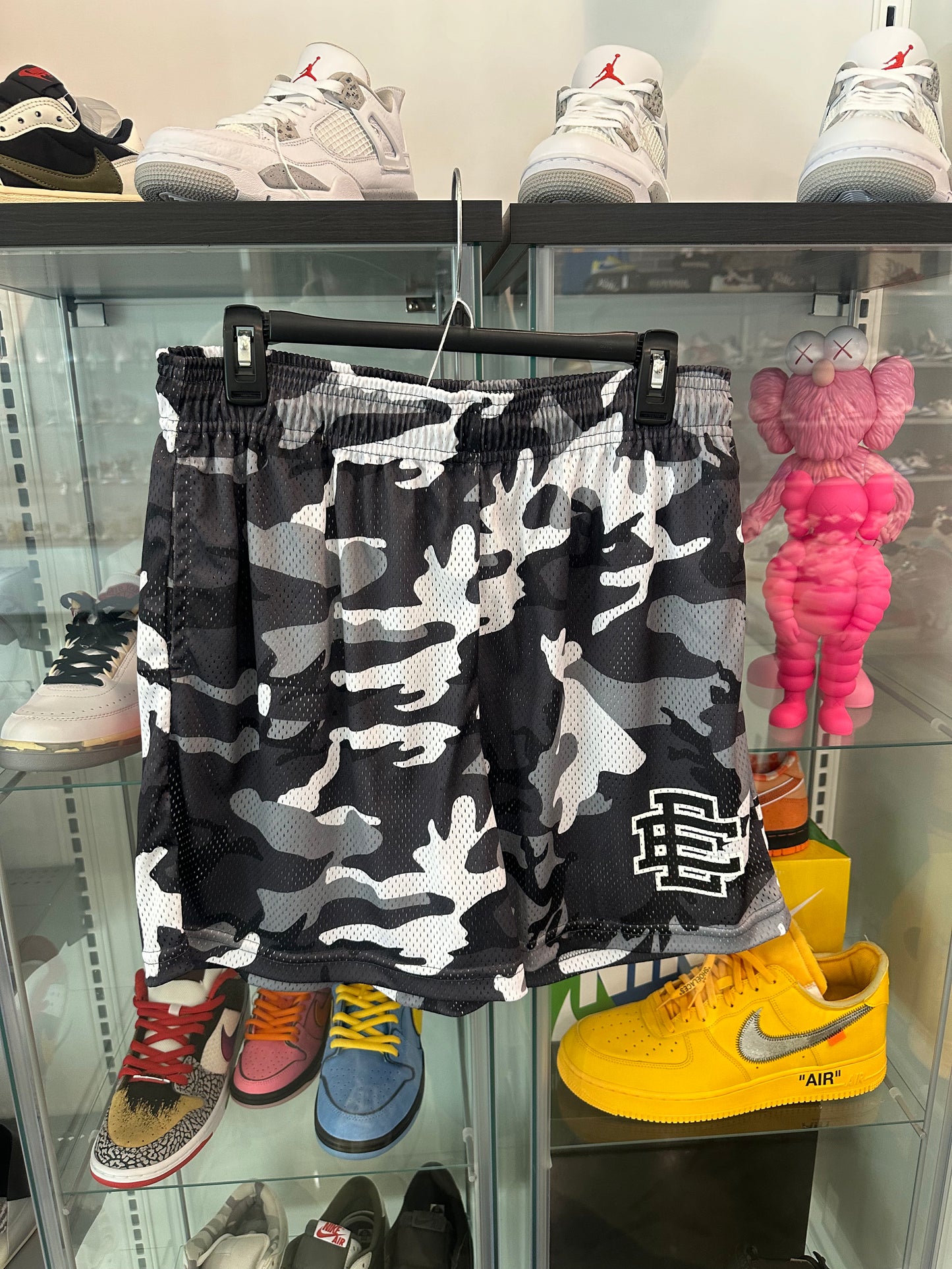 Eric Emanuel Snow Camo Shorts