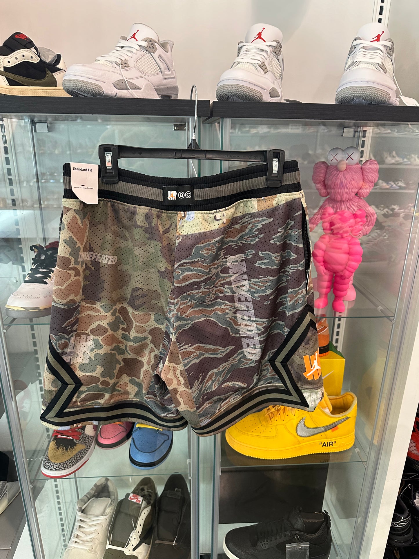 Undefeated Air Jordan Camo Shorts