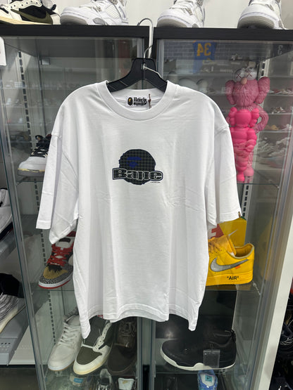 Bape White Relaxed Fit Tee