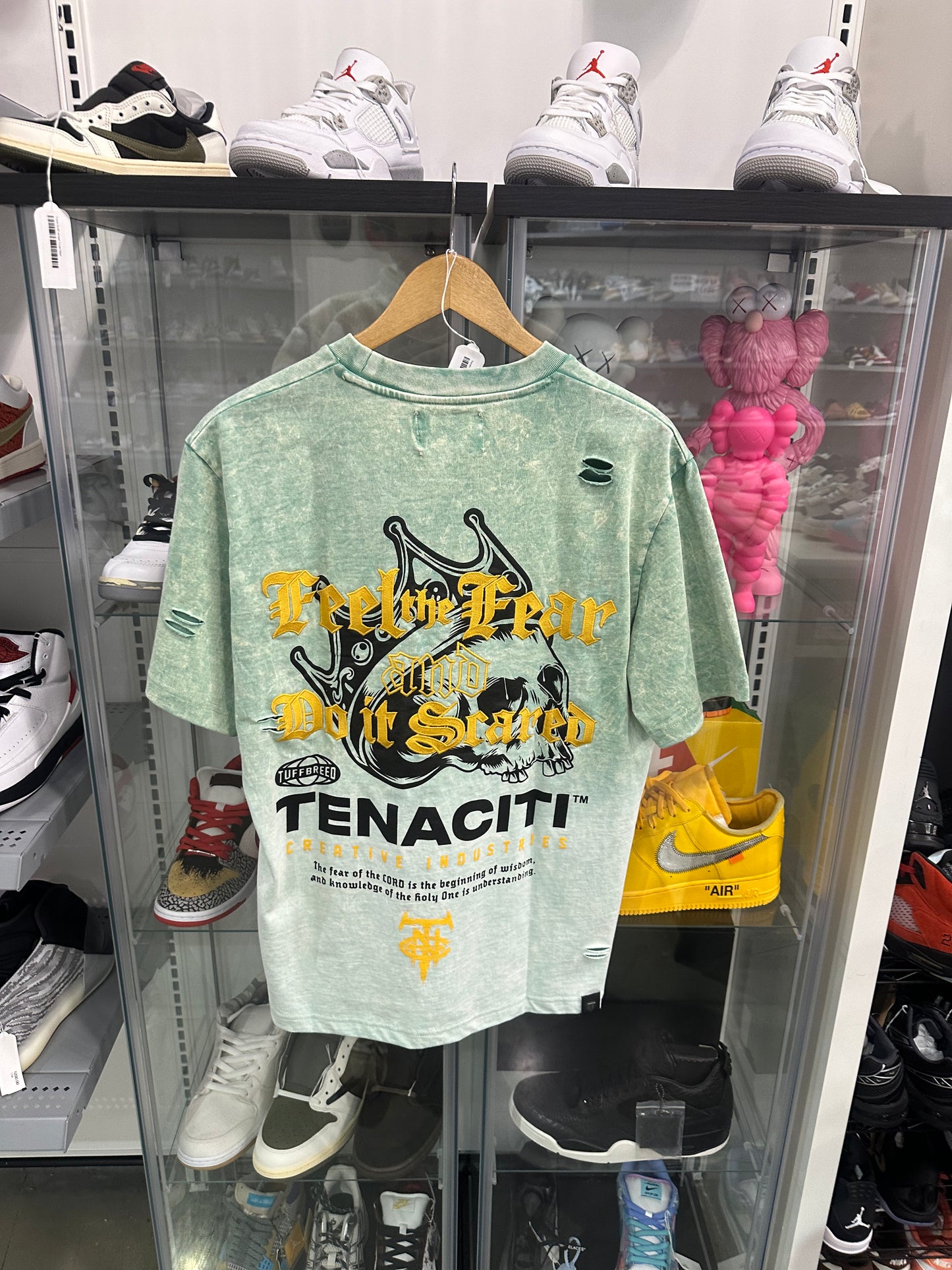 Tenaciti Fear Tee Green