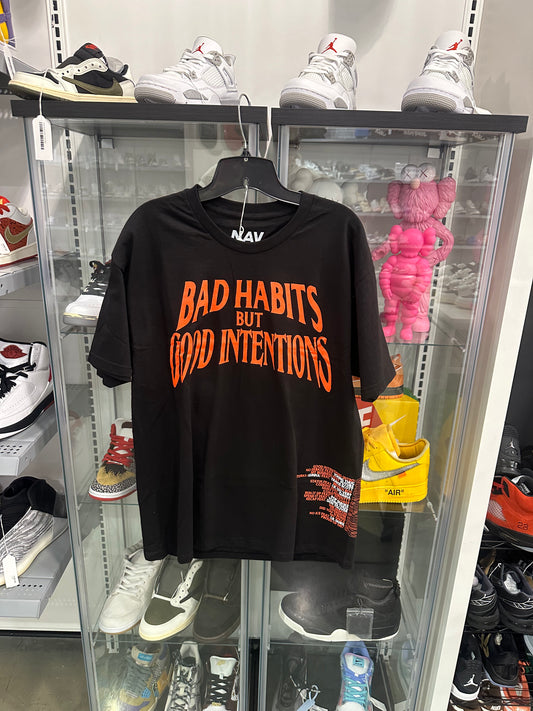 Vlone Nav Bad Intentions Tee Black