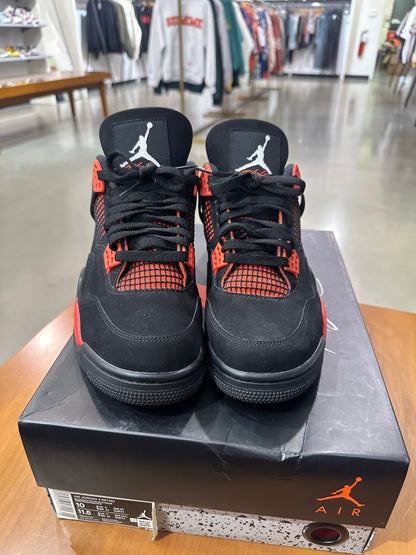 Preowned Air Jordan 4 Red Thunder