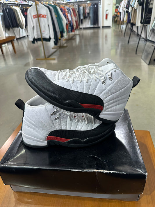 Preowned Air Jordan 12 Taxi Flip