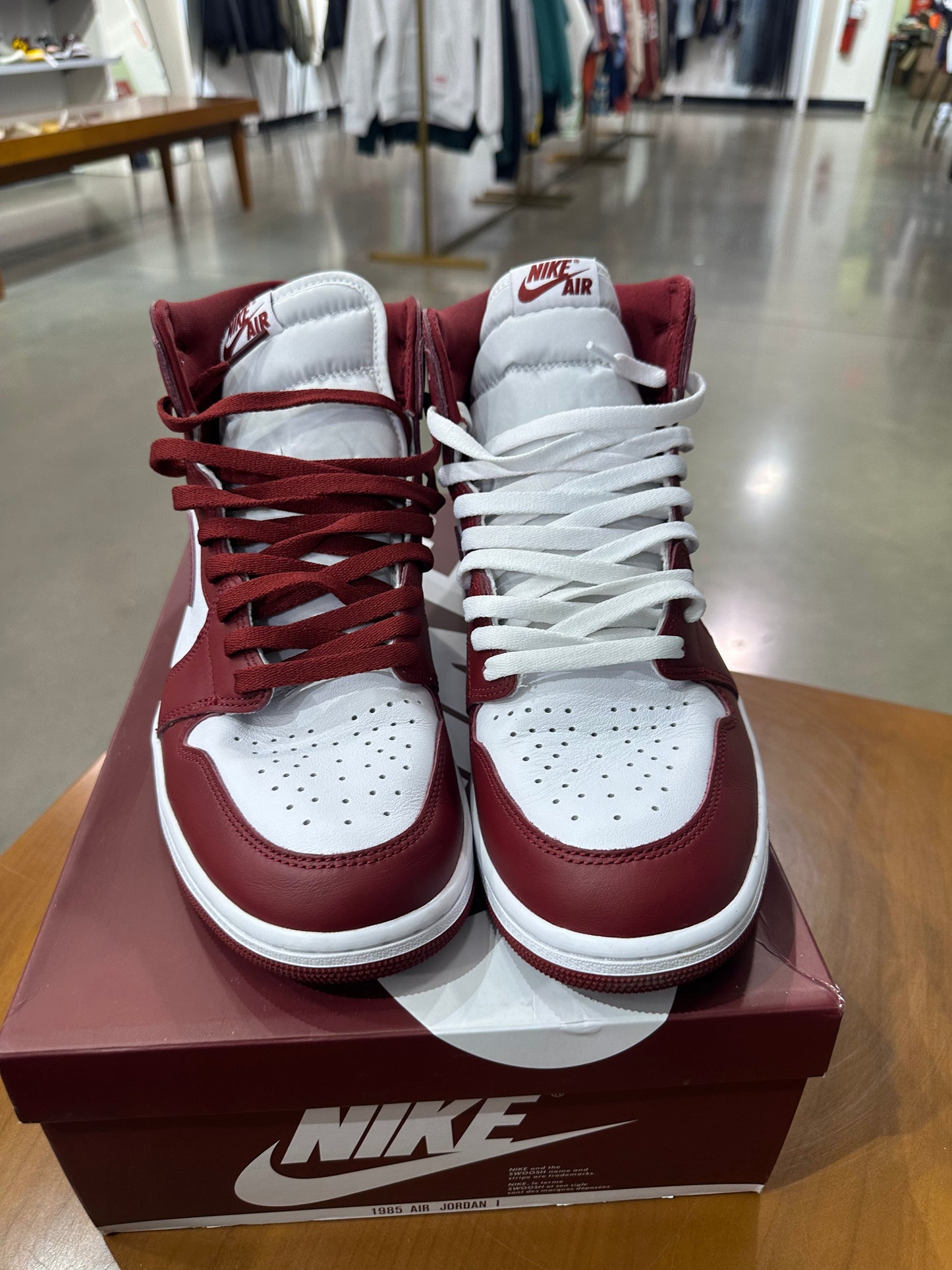 Preowned Air Jordan 1 Artisanal Team Red