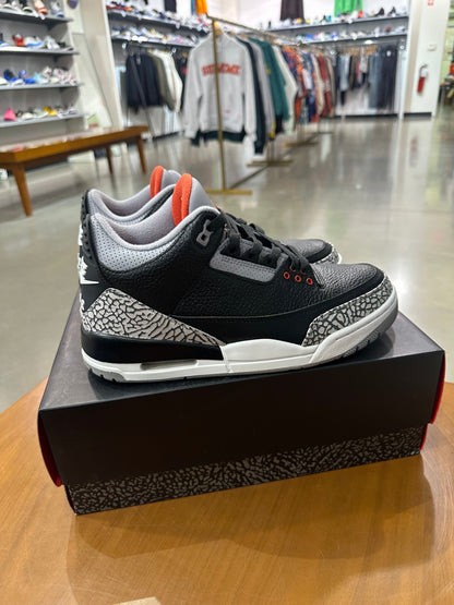 Preowned Air Jordan 3 Black Cement(2018)