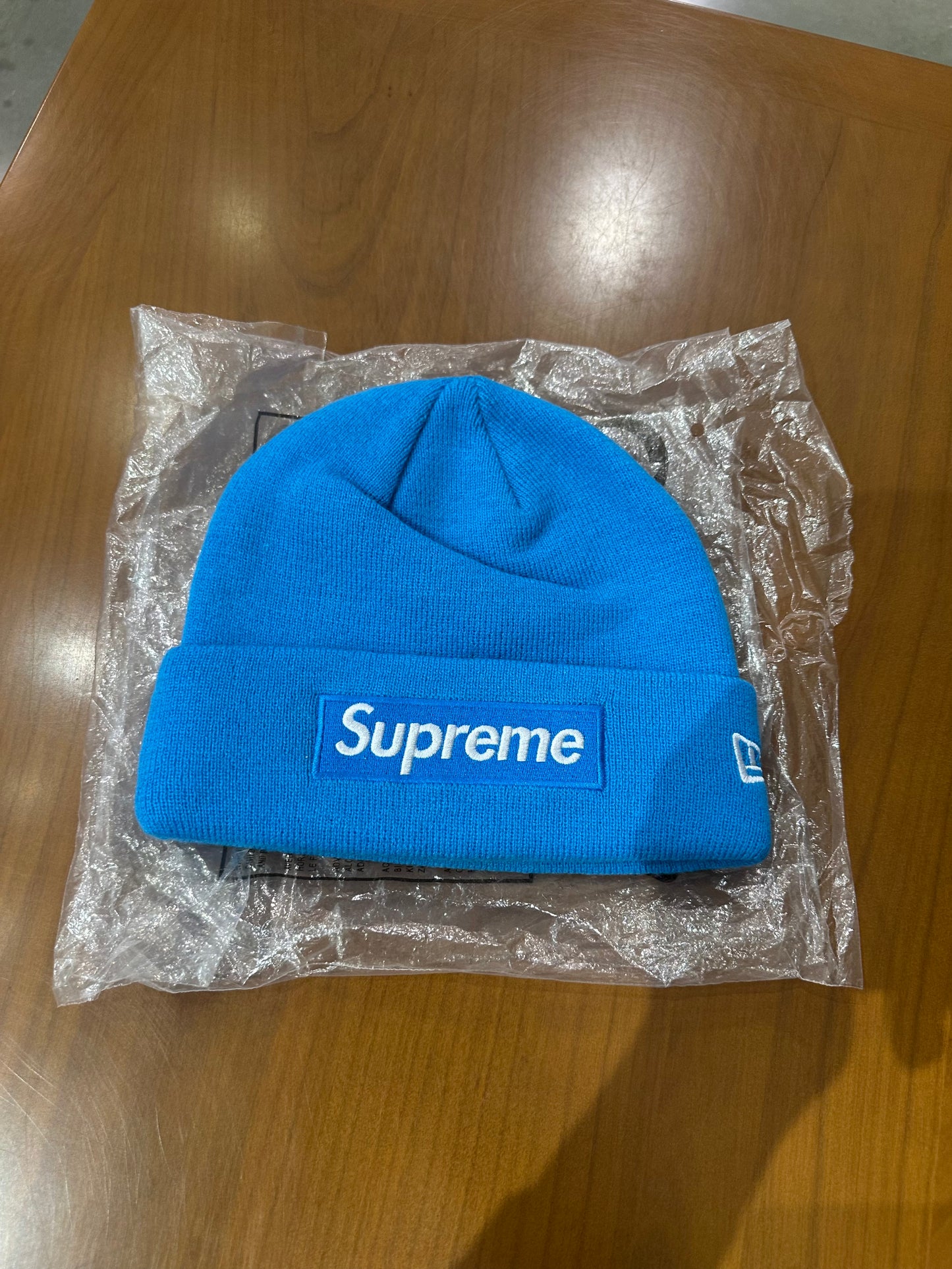 Supreme Box Logo Beanie Blue