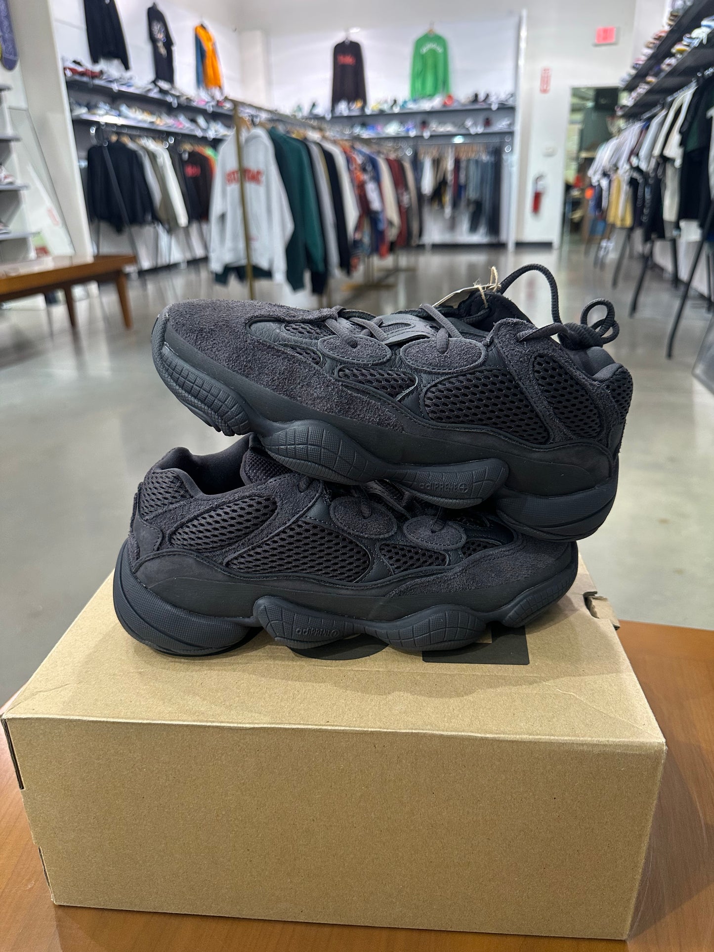 Preowned Yeezy 500 Utility Black