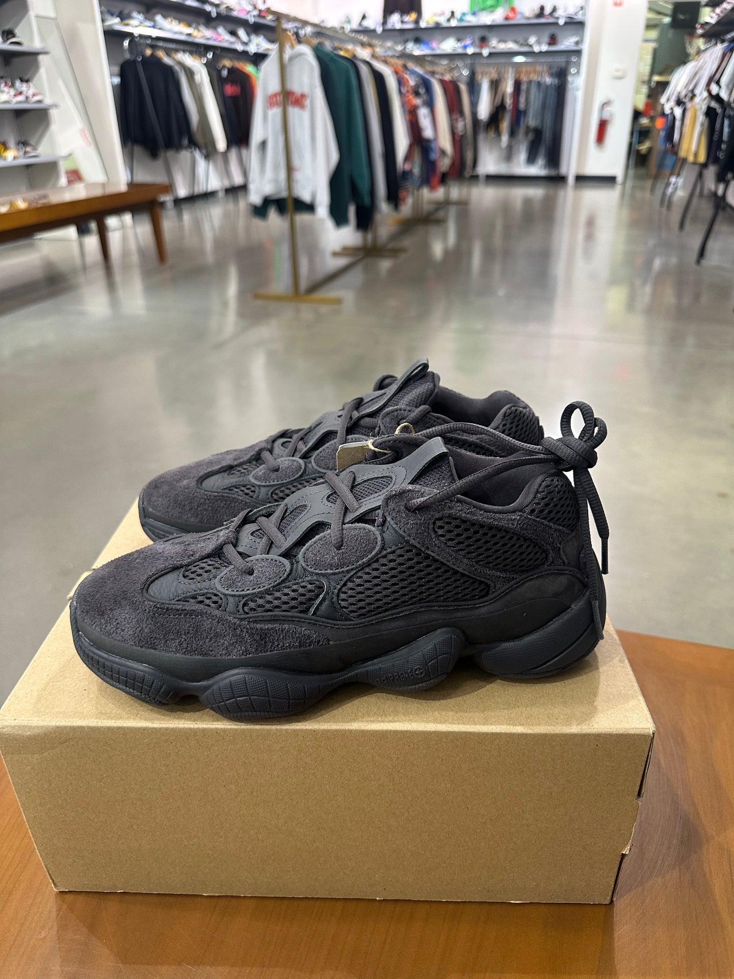 Preowned Yeezy 500 Utility Black