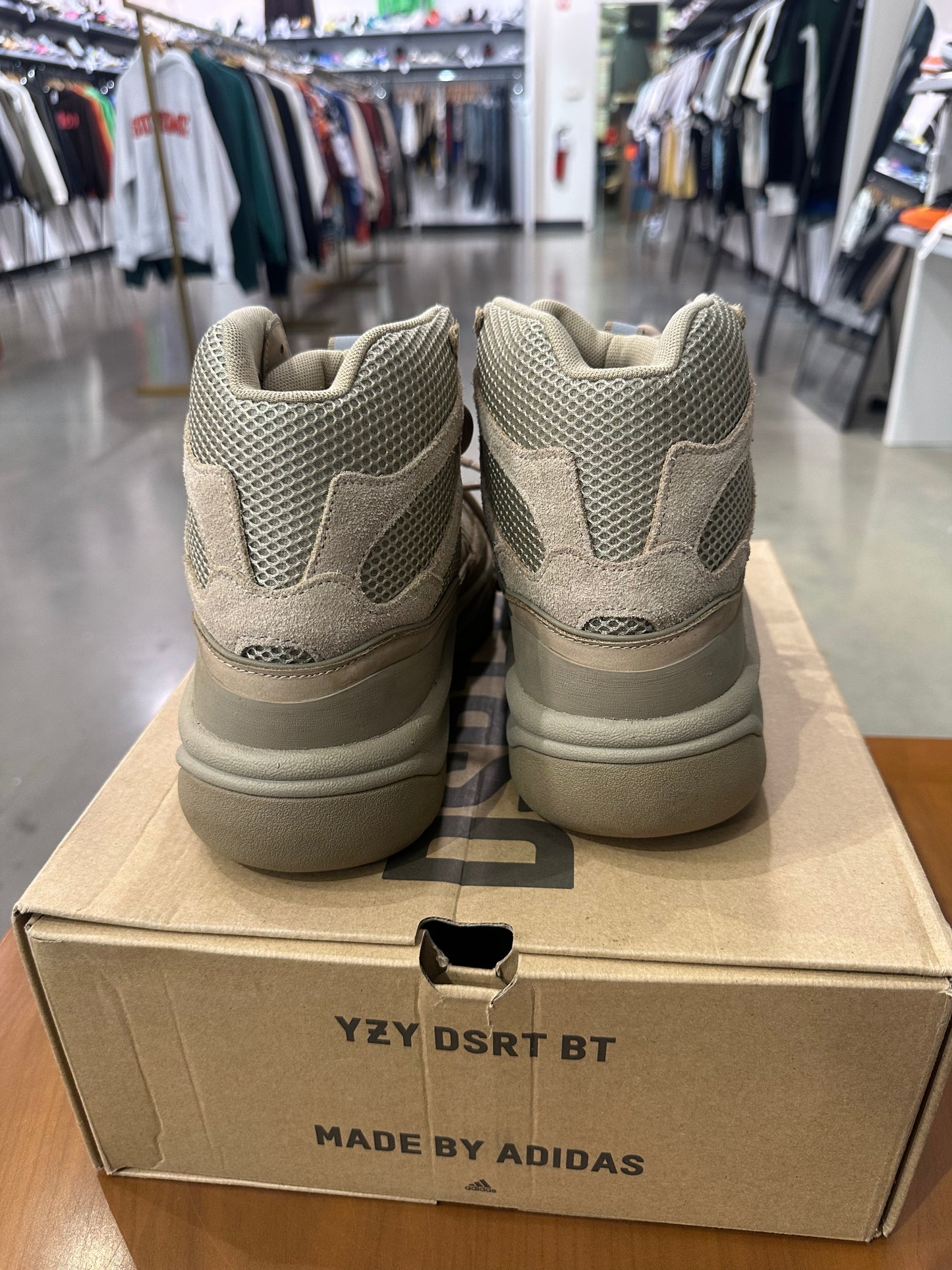 Preowned Yeezy DSRT Boot Rock