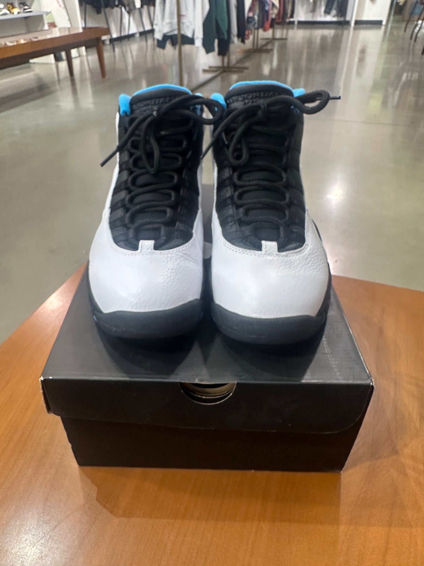 Preowned Air Jordan 10 Powder Blue