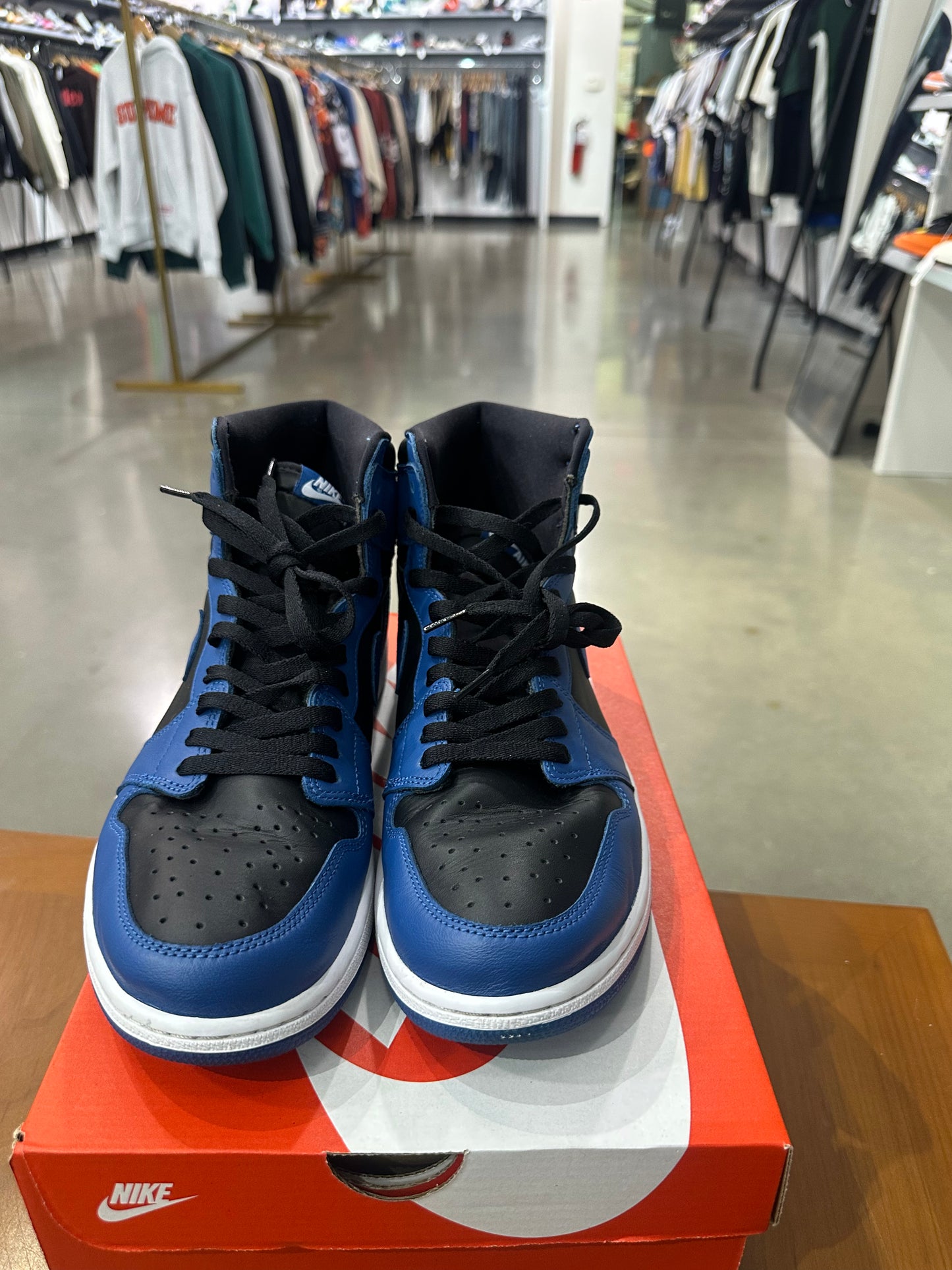 Preowned Air Jordan 1 Marina Blue