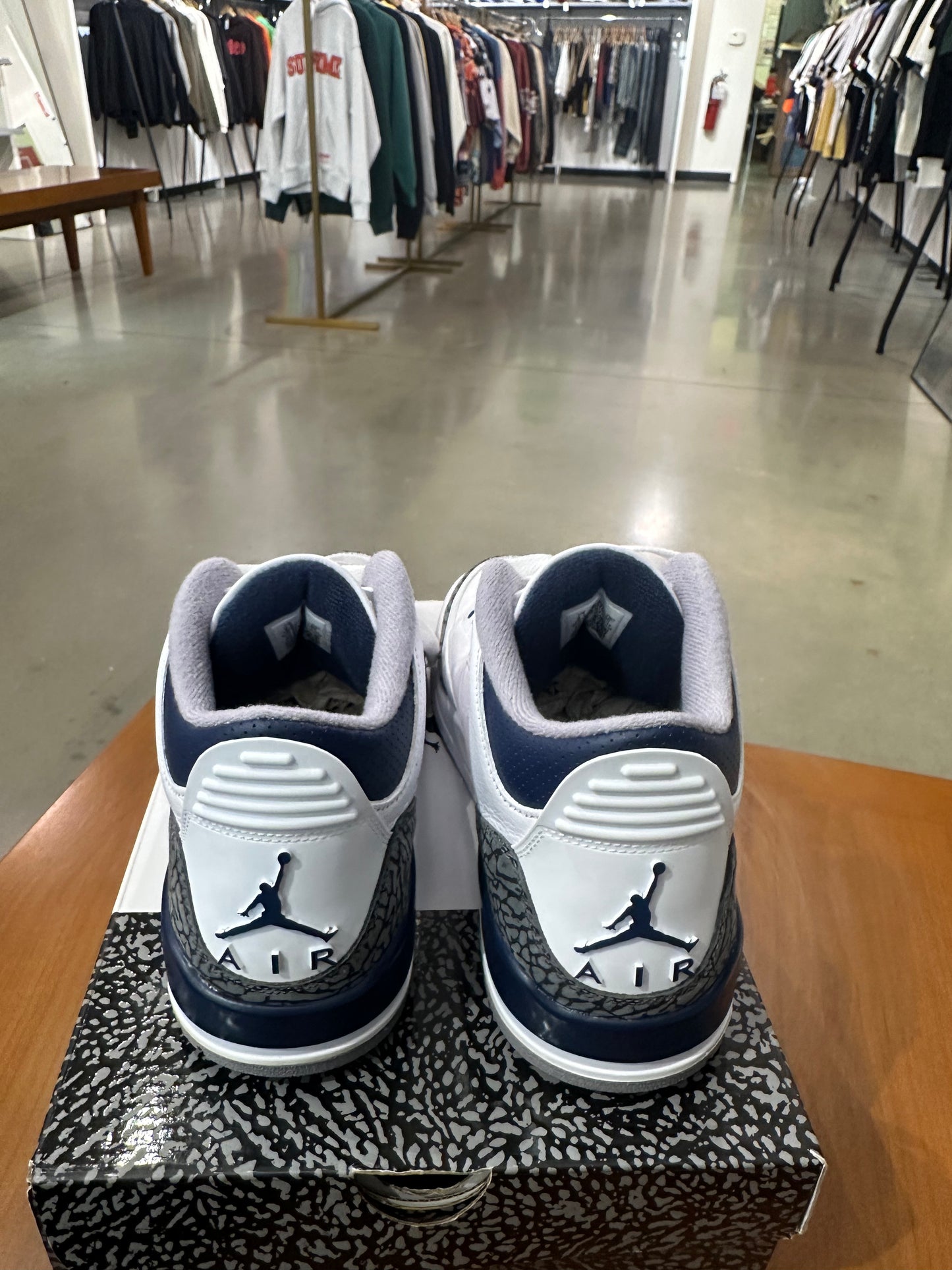 Preowned Air Jordan 3 Midnight Navy