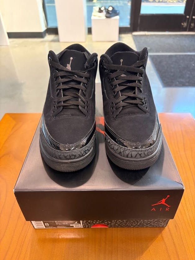 PO Air Jordan 3 Black Cat