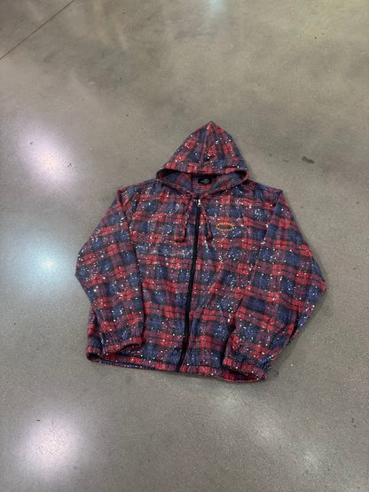AFB Hooded Spangle Flannel