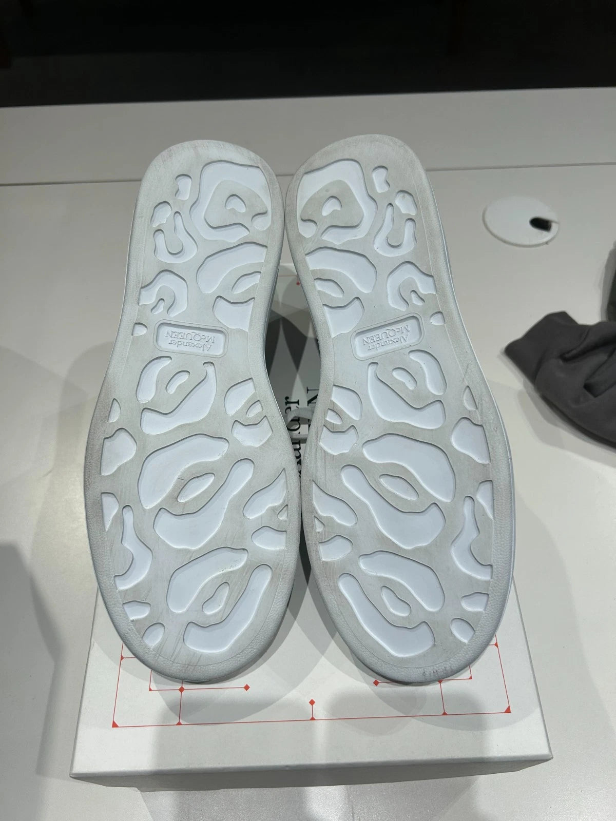 Preowned Alexander McQueen Oversized Sneaker White