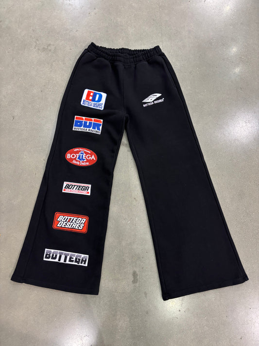 Bottega Desires Sweatpants Patches