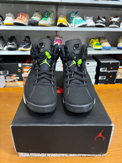 Preowned Air Jordan 6 Electric Green