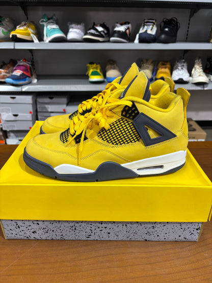 Preowned Air Jordan 4 Lightning