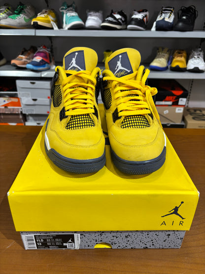 Preowned Air Jordan 4 Lightning