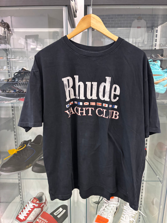 Preowned Rhude Yacht Club Flag Tee