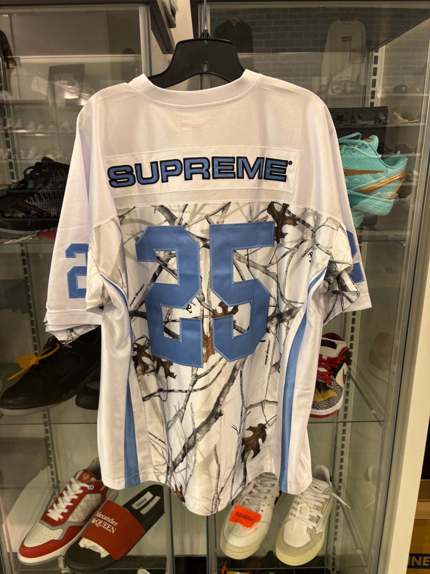 Supreme Breast Cancer Awareness Football Jersey White